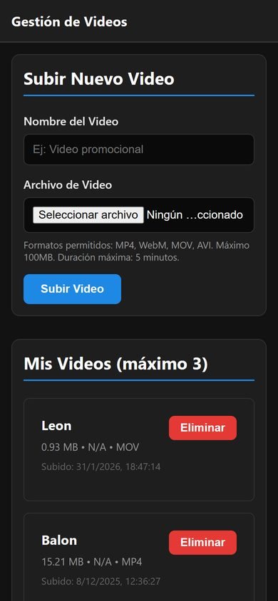 La gestión de vídeos